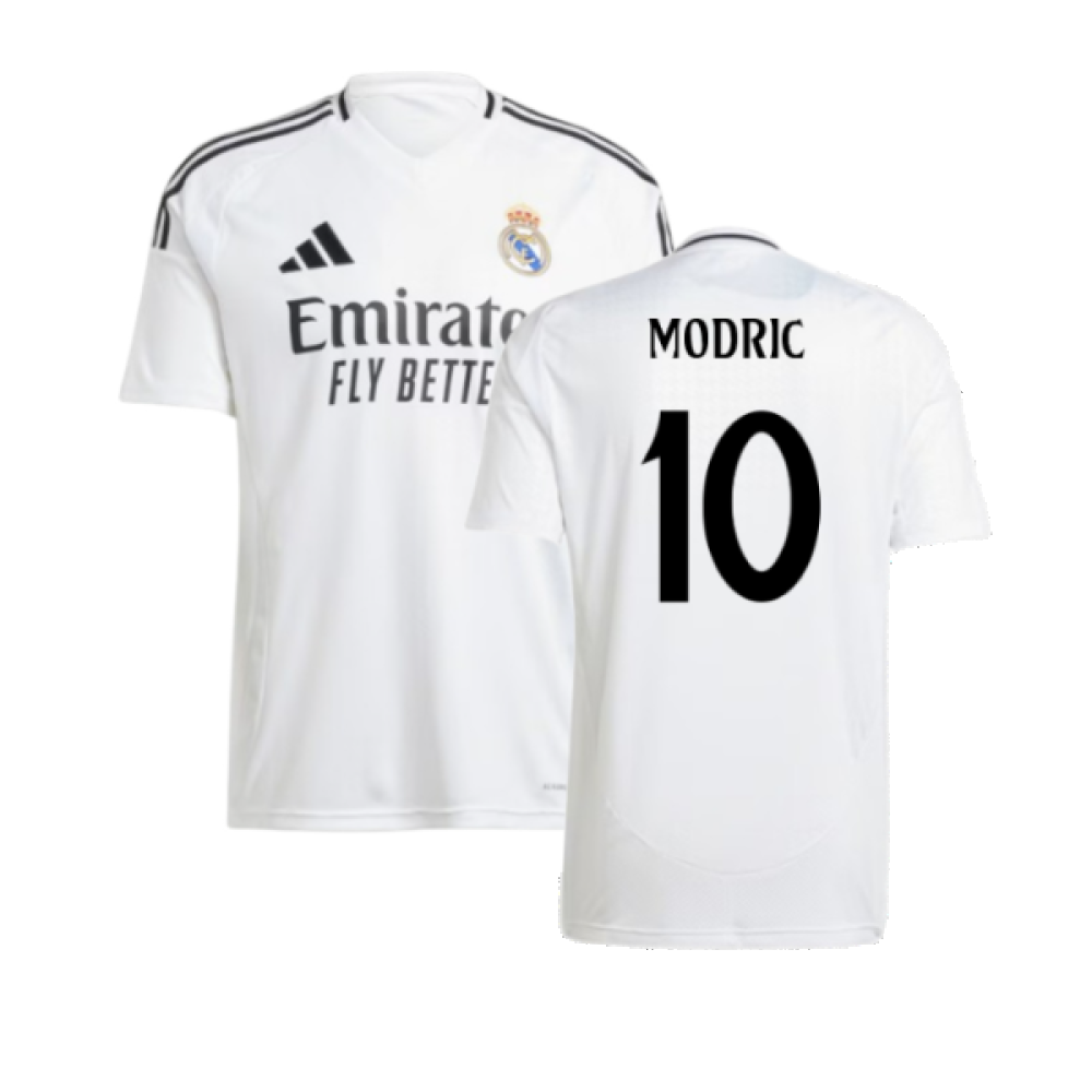 2024-2025 Real Madrid Home Shirt (Modric 10)