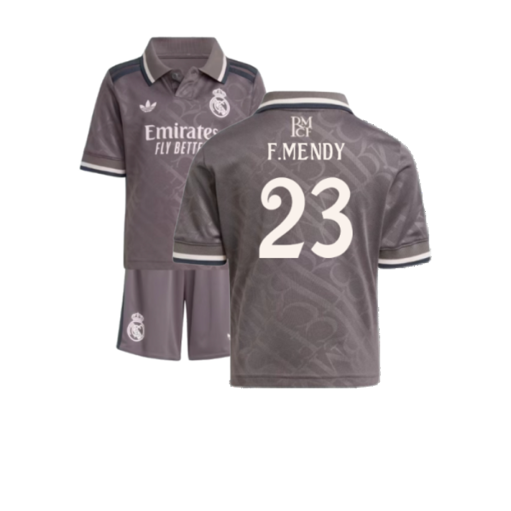 2024-2025 Real Madrid Third Mini Kit (F.Mendy 23)