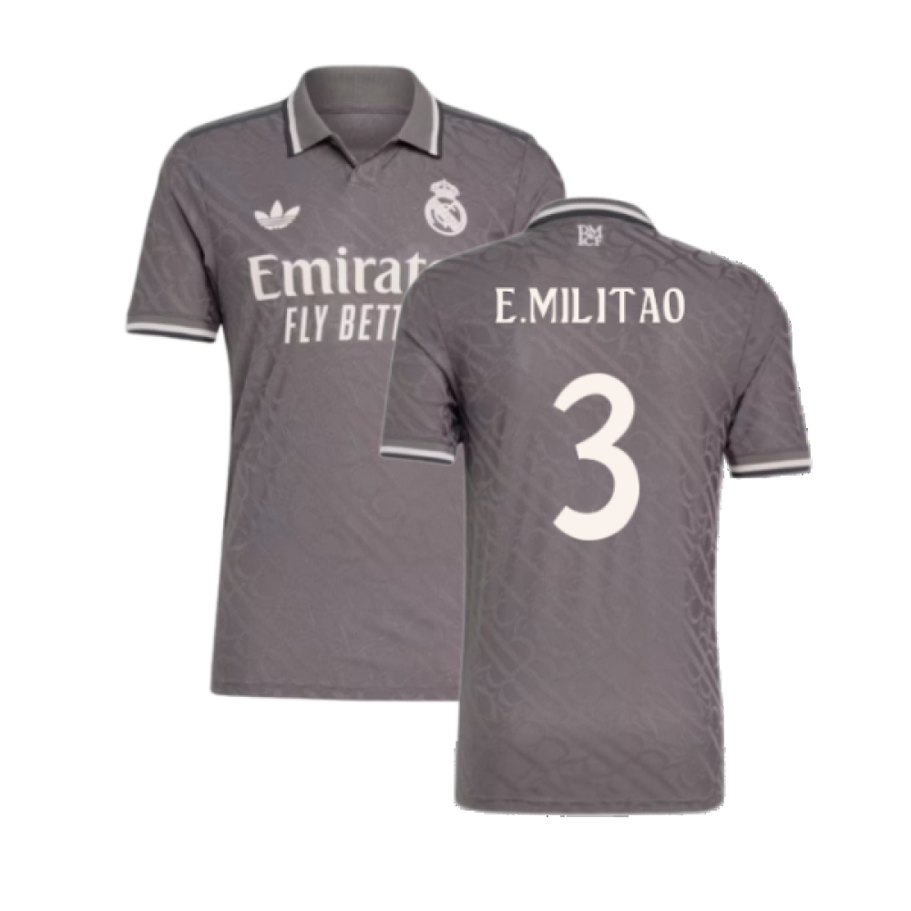 2024-2025 Real Madrid Third Shirt (E.Militao 3)