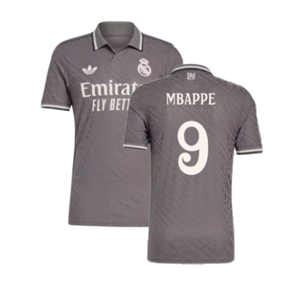 2024-2025 Real Madrid Third Shirt (Mbappe 9)