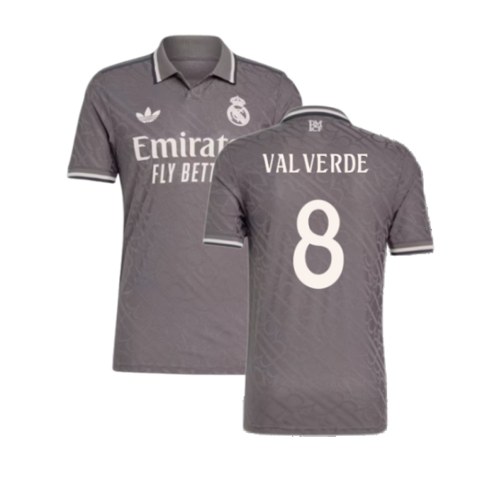 2024-2025 Real Madrid Third Shirt (Valverde 8)