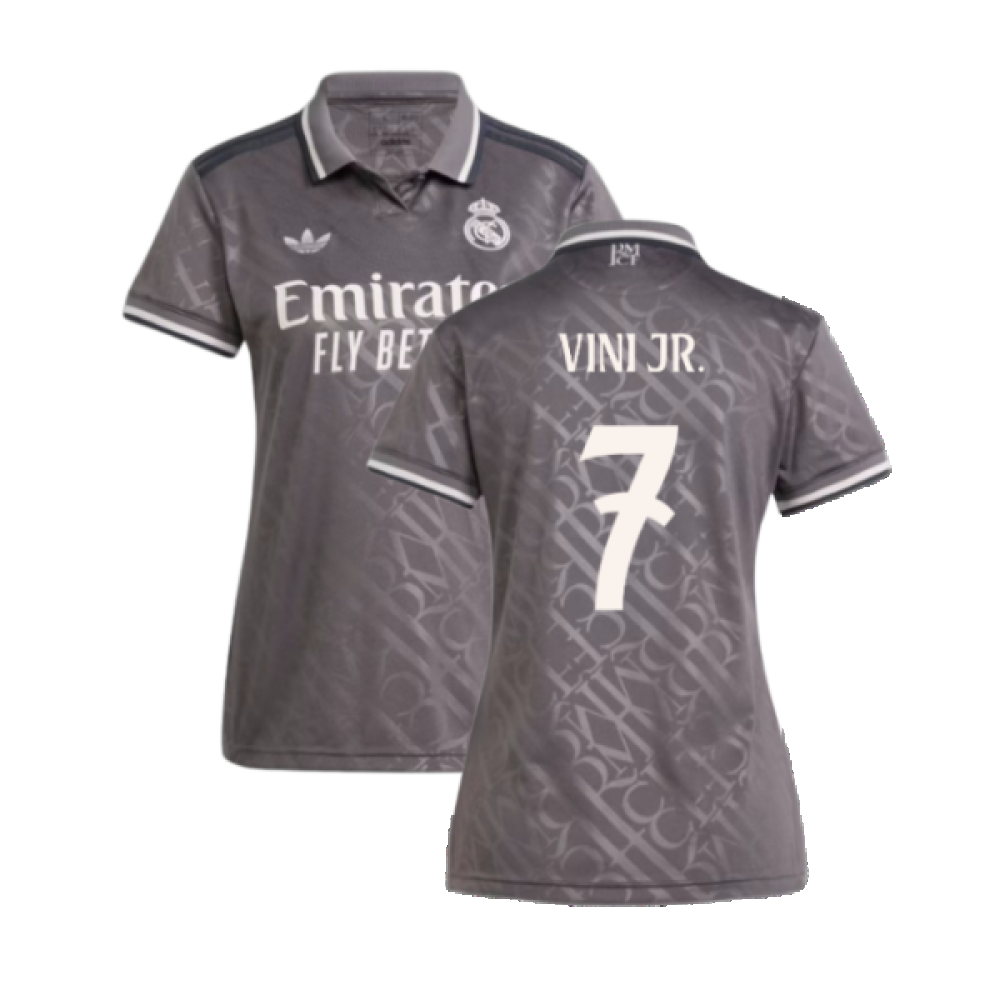 2024-2025 Real Madrid Third Shirt (Womens) (Vini Jr. 7)