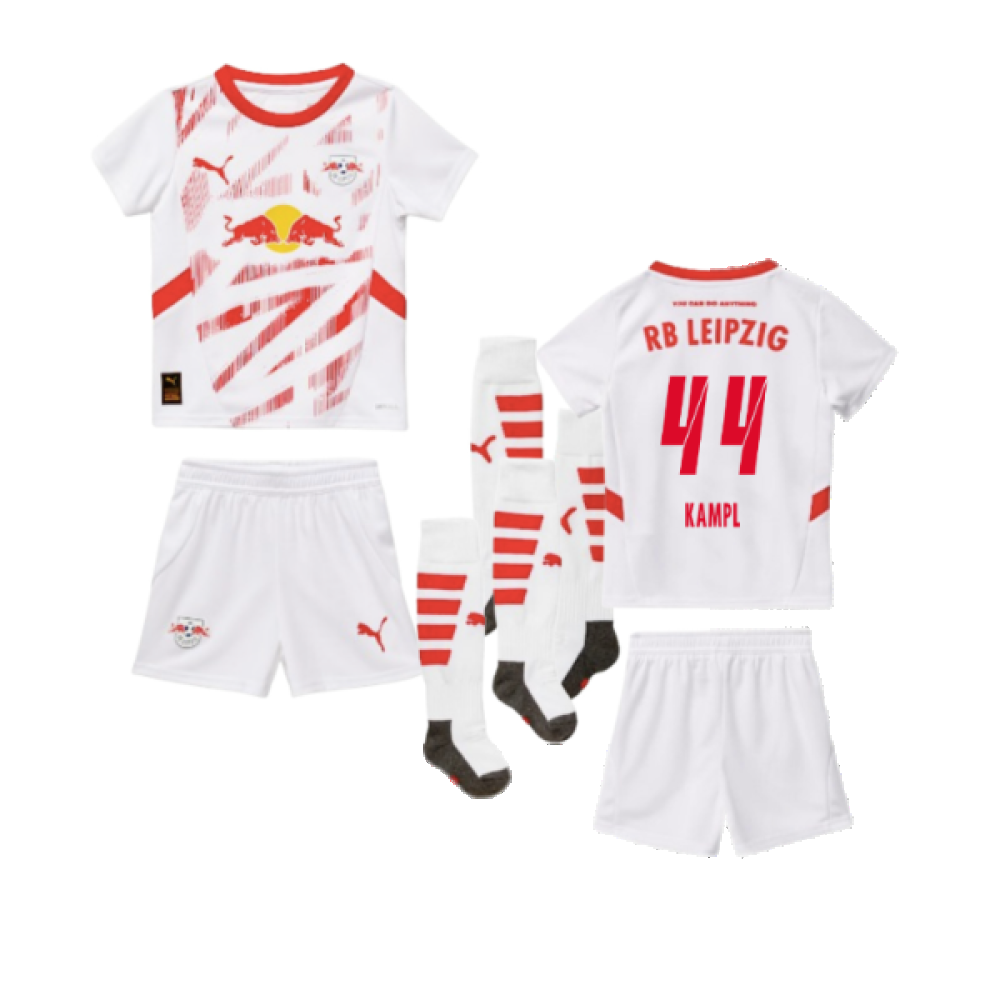 2024-2025 Red Bull Leipzig Home Mini Kit (Kampl 44)