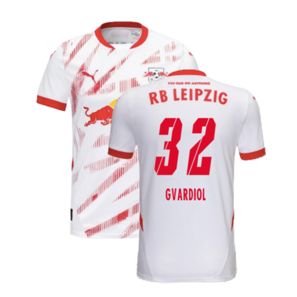 2024-2025 Red Bull Leipzig Home Shirt (Gvardiol 32)