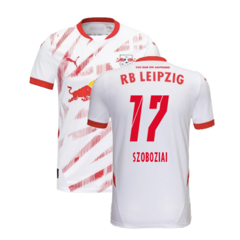 2024-2025 Red Bull Leipzig Home Shirt (Szoboziai 17)