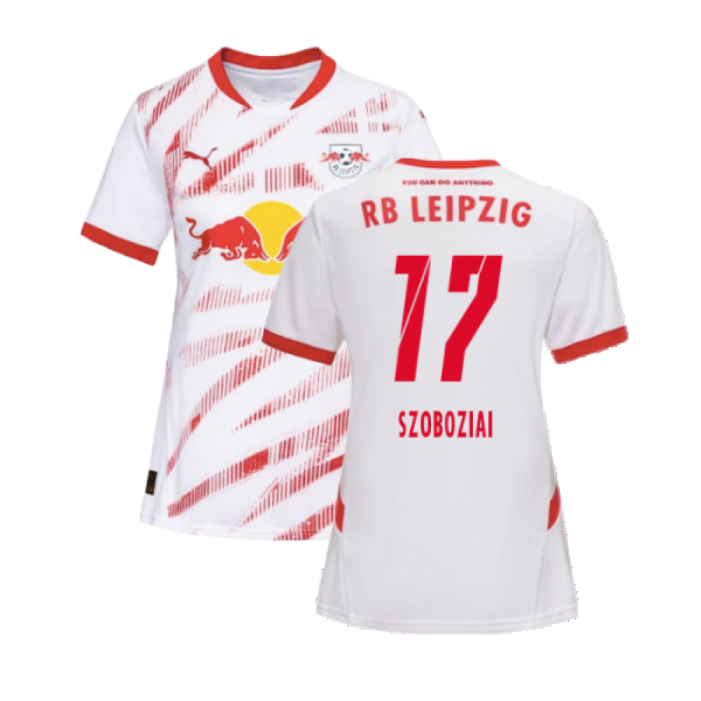 2024-2025 Red Bull Leipzig Home Shirt (Womens) (Szoboziai 17)