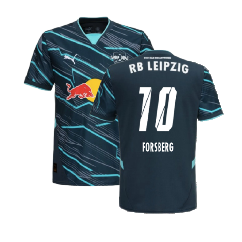 2024-2025 Red Bull Leipzig Third Shirt (Forsberg 10)