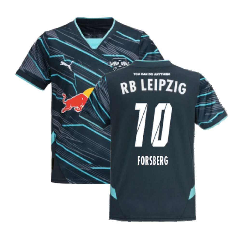 2024-2025 Red Bull Leipzig Third Shirt (Kids) (Forsberg 10)