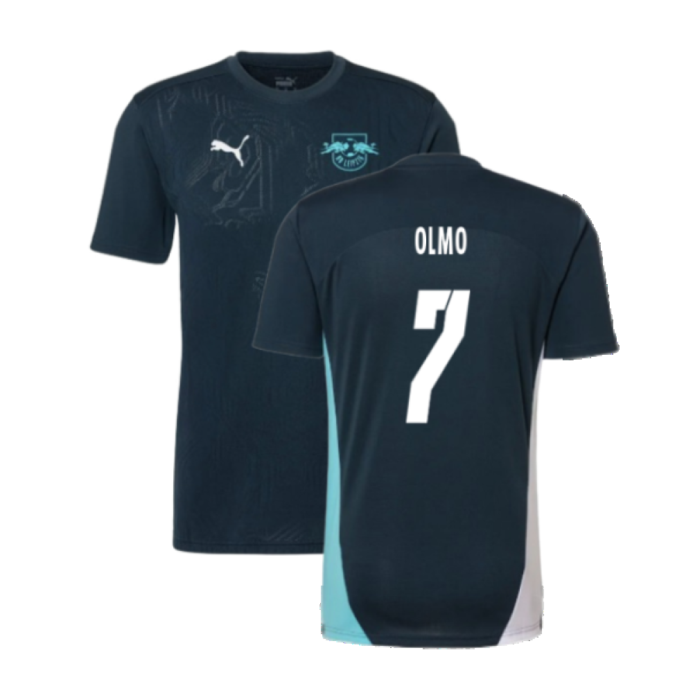 2024-2025 Red Bull Leipzig Training Shirt (Dark Night) (Olmo 7)