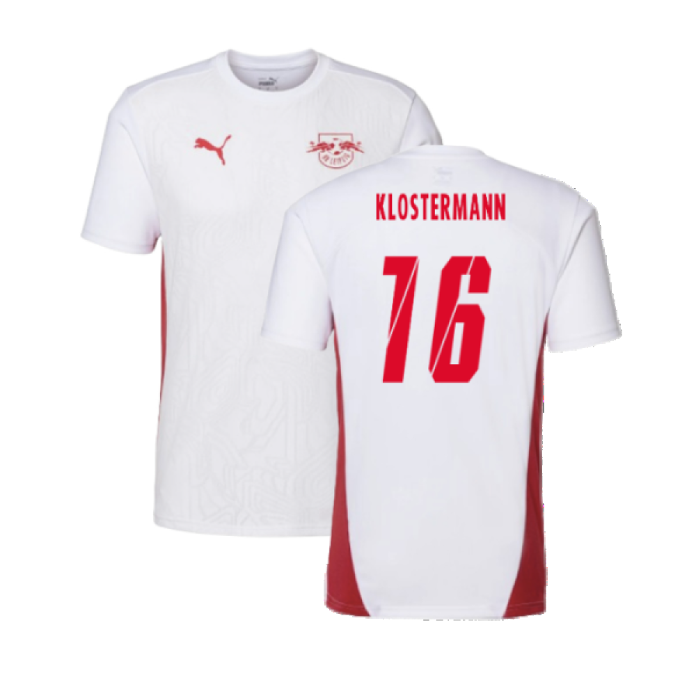 2024-2025 Red Bull Leipzig Training Shirt (White) (Klostermann 16)