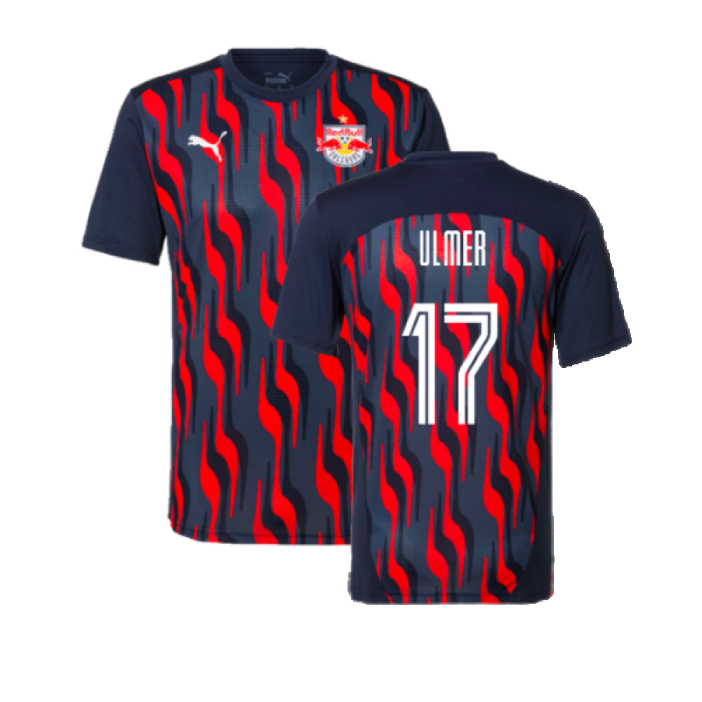 2024-2025 Red Bull Salzburg Pre-Match Shirt (Navy) (Ulmer 17)