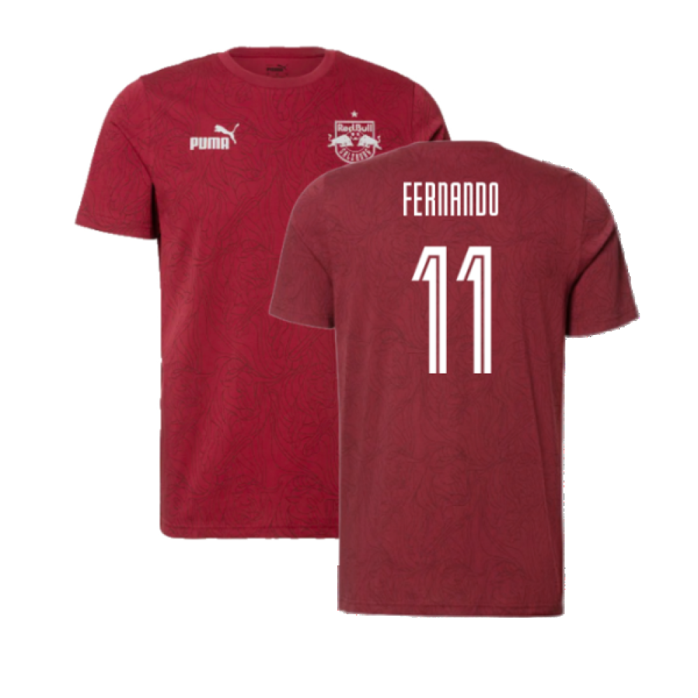 2024-2025 Red Bull Salzburg Training Shirt (Dark Clove) (Fernando 11)