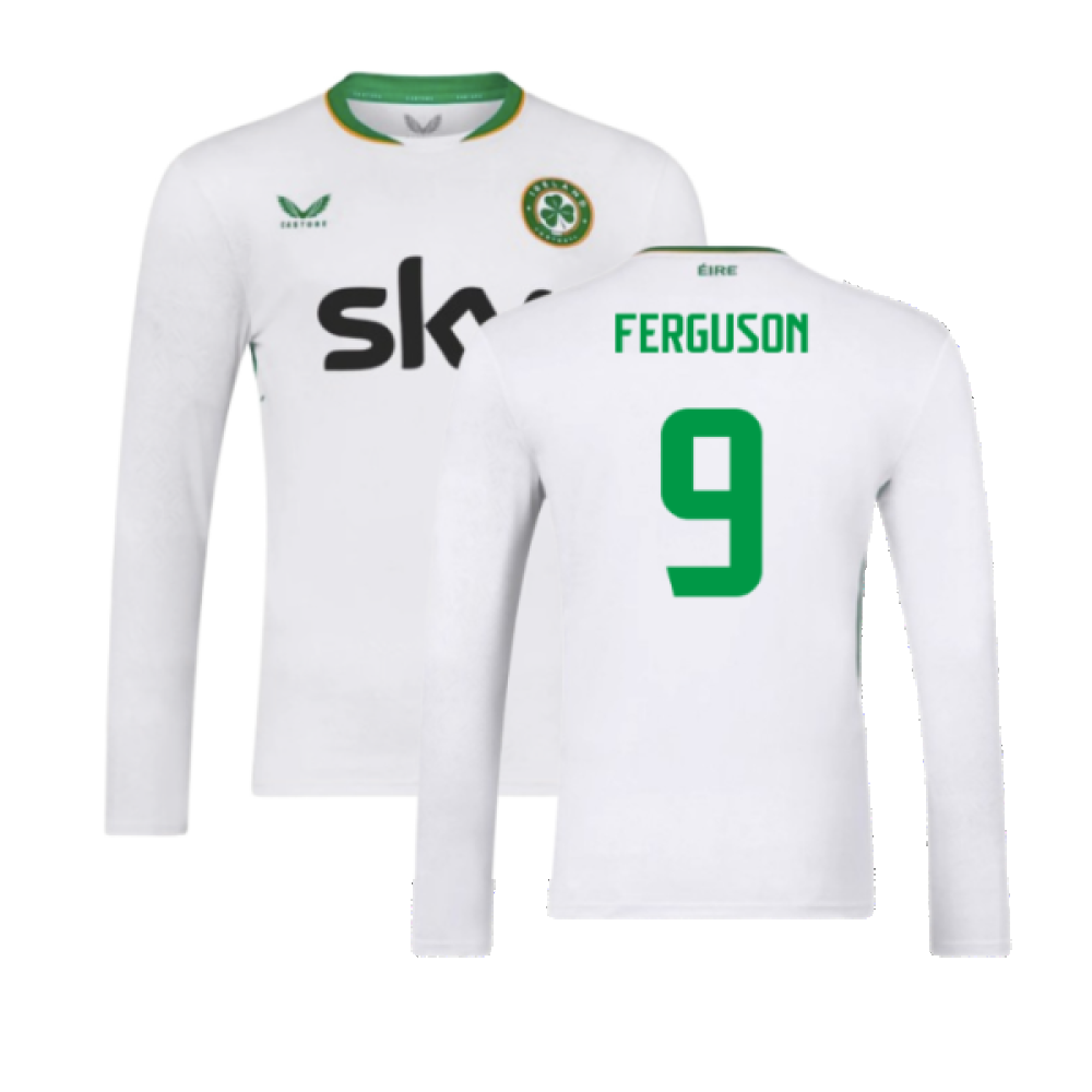 2024-2025 Republic of Ireland Away Long Sleeve Shirt (Ferguson 9)