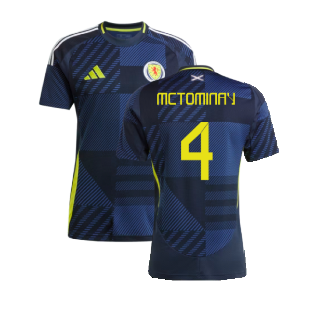 2024-2025 Scotland Home Shirt (McTominay 4)