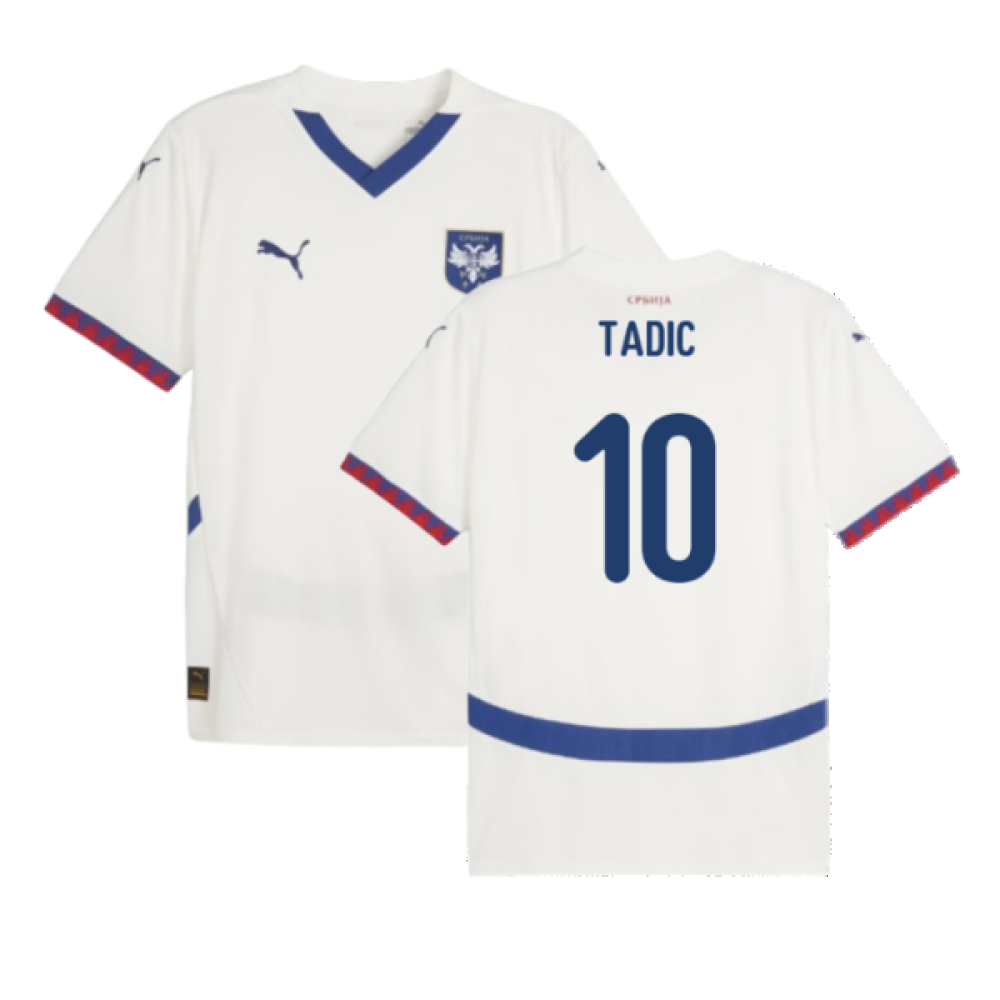 2024-2025 Serbia Away Shirt (Tadic 10)