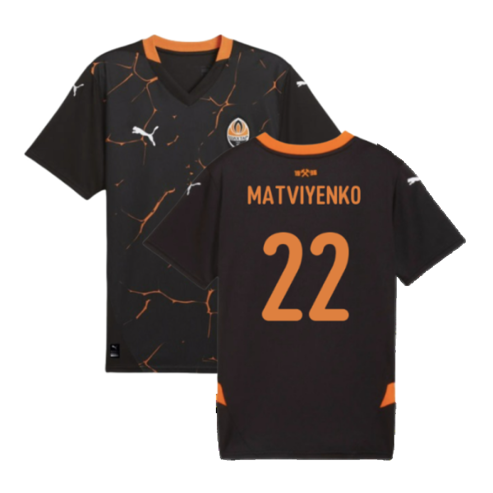 2024-2025 Shakhtar Donetsk Away Shirt (Matviyenko 22)