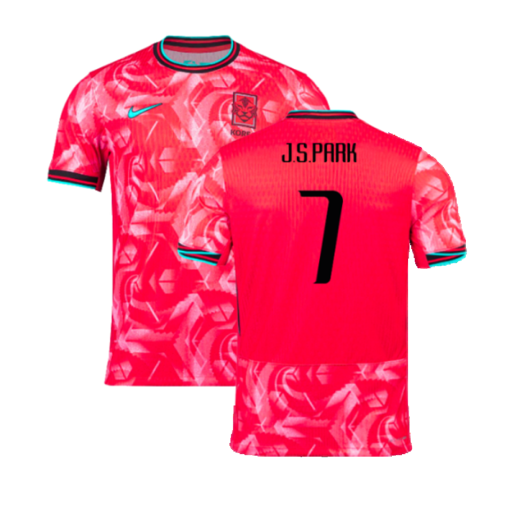 2024-2025 South Korea Dri-Fit ADV Match Home Shirt (J.S.Park 7)