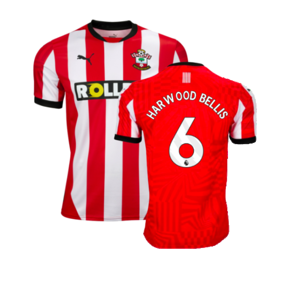 2024-2025 Southampton Home Shirt (Harwood Bellis 6)