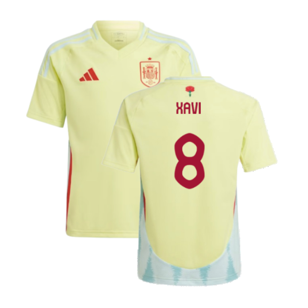 2024-2025 Spain Away Shirt (Kids) (Xavi 8)