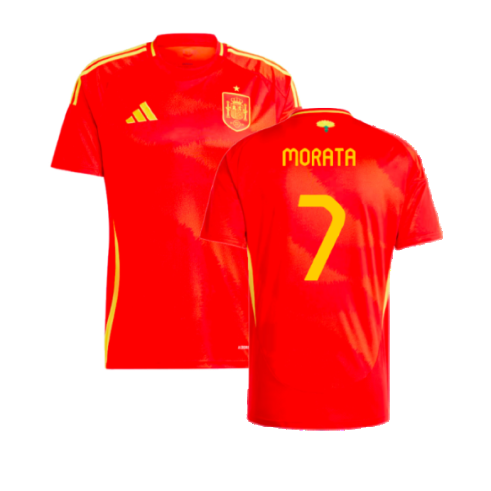 2024-2025 Spain Home Shirt (Morata 7)