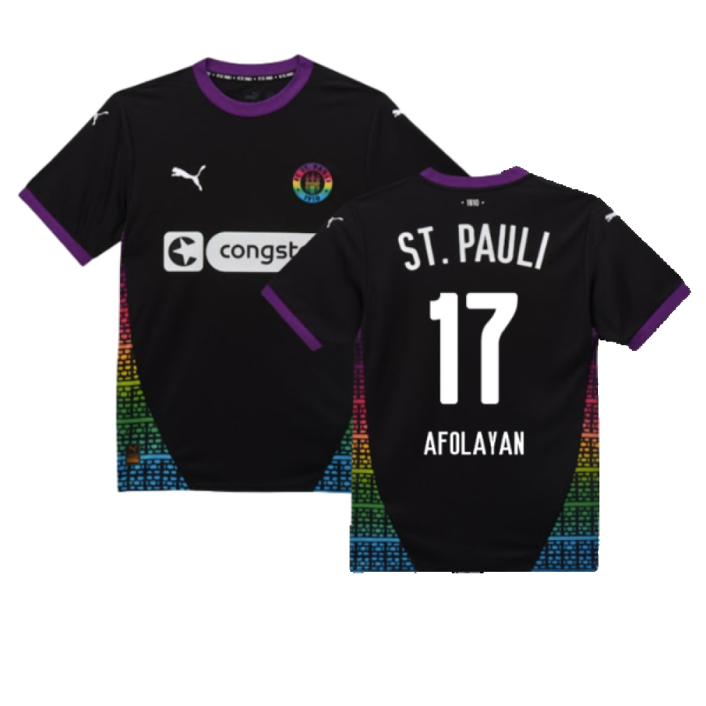 2024-2025 St Pauli Third Shirt (Afolayan 17)