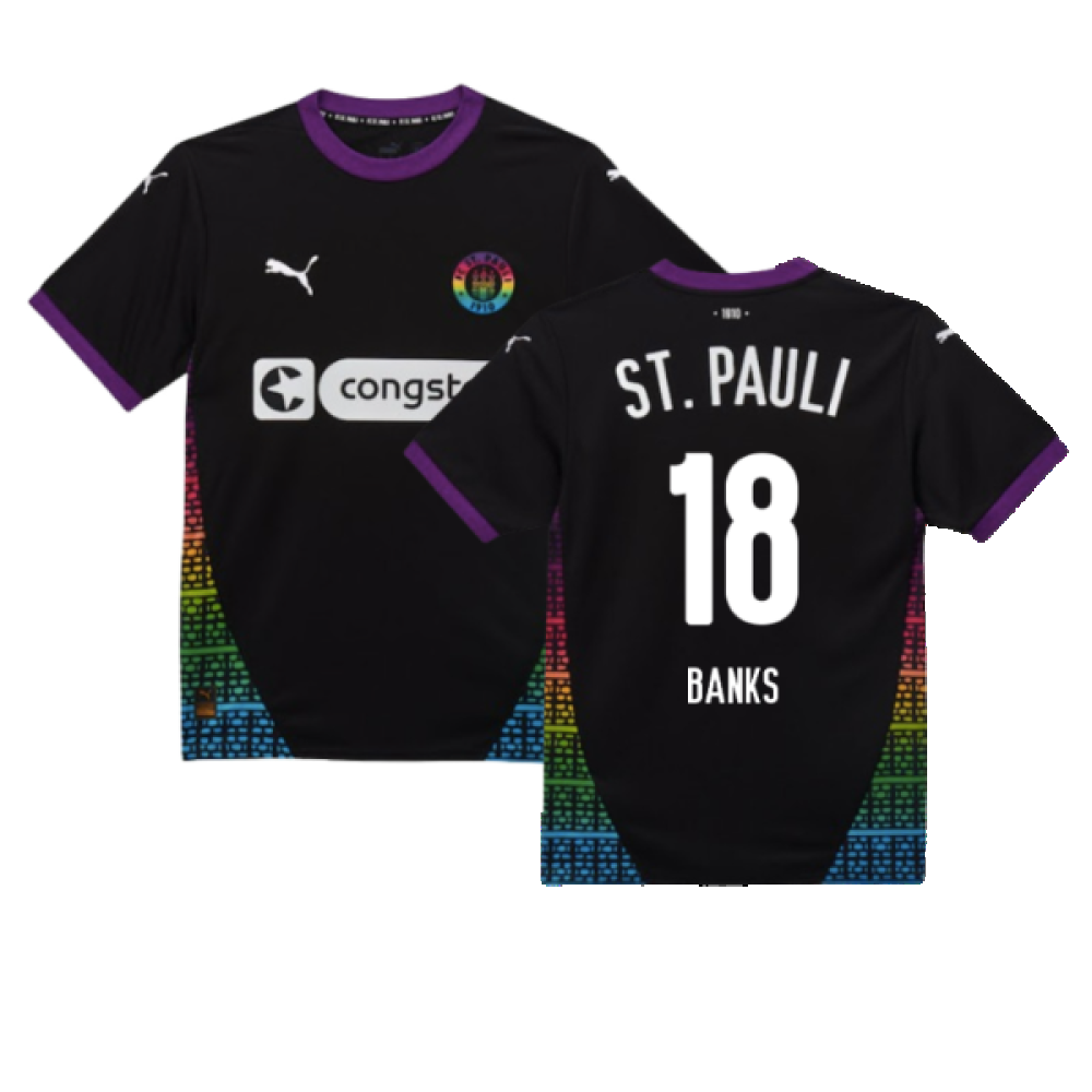 2024-2025 St Pauli Third Shirt (Banks 18)