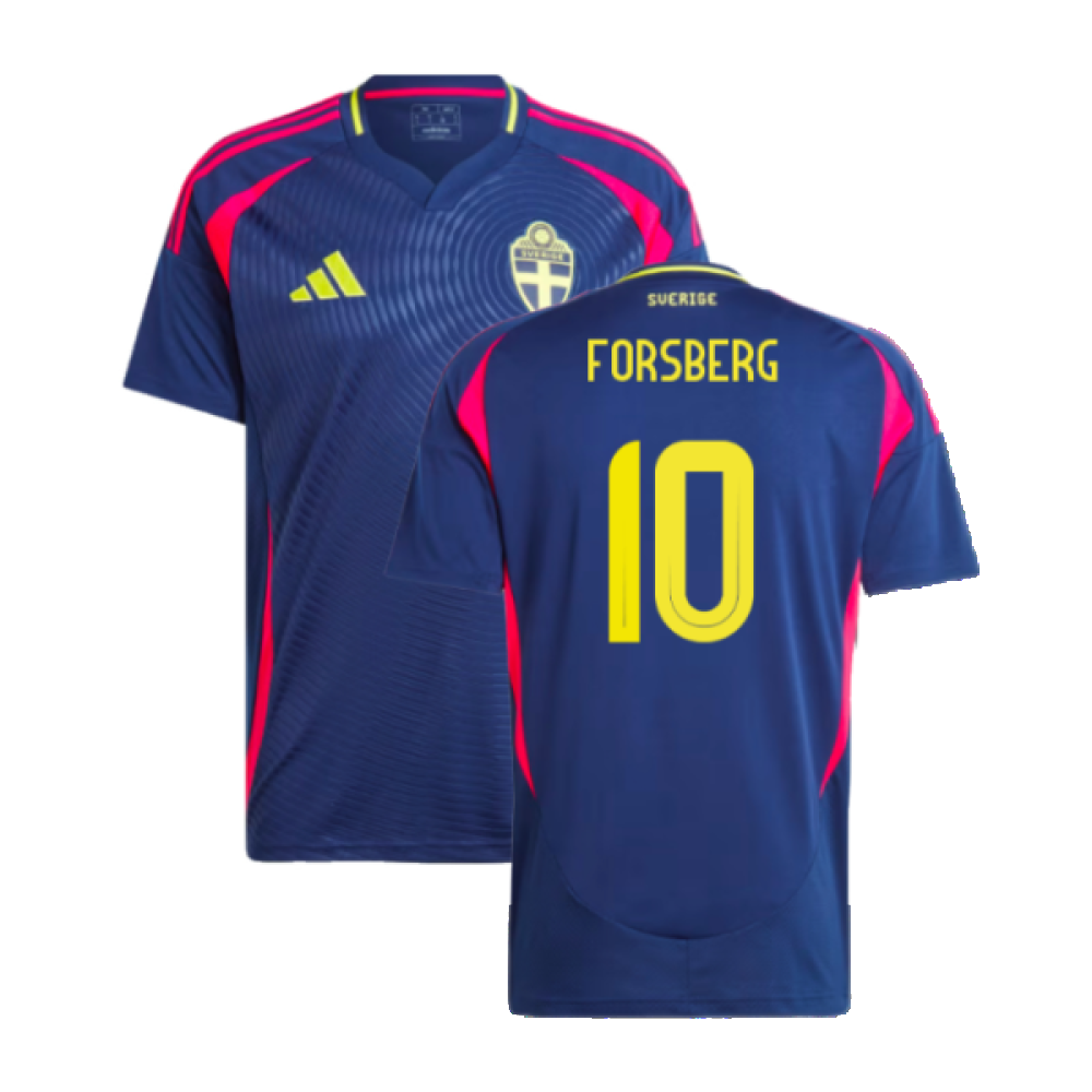 2024-2025 Sweden Away Shirt (FORSBERG 10)