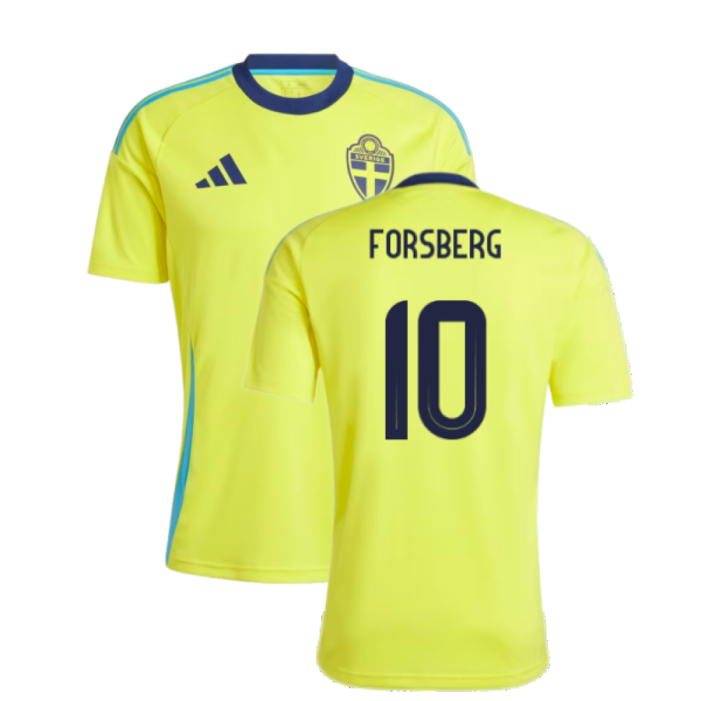 2024-2025 Sweden Home Fan Shirt (FORSBERG 10)