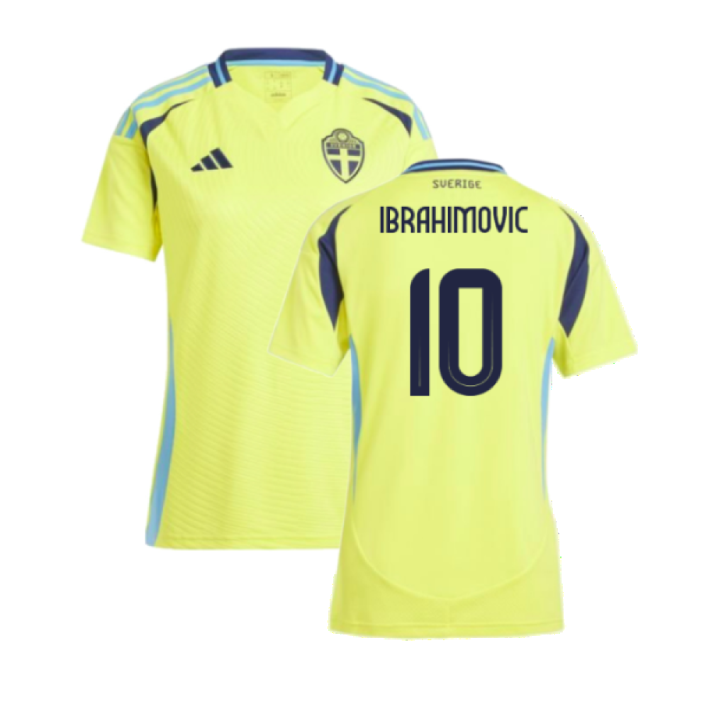 2024-2025 Sweden Home Shirt (Ladies) (IBRAHIMOVIC 10)