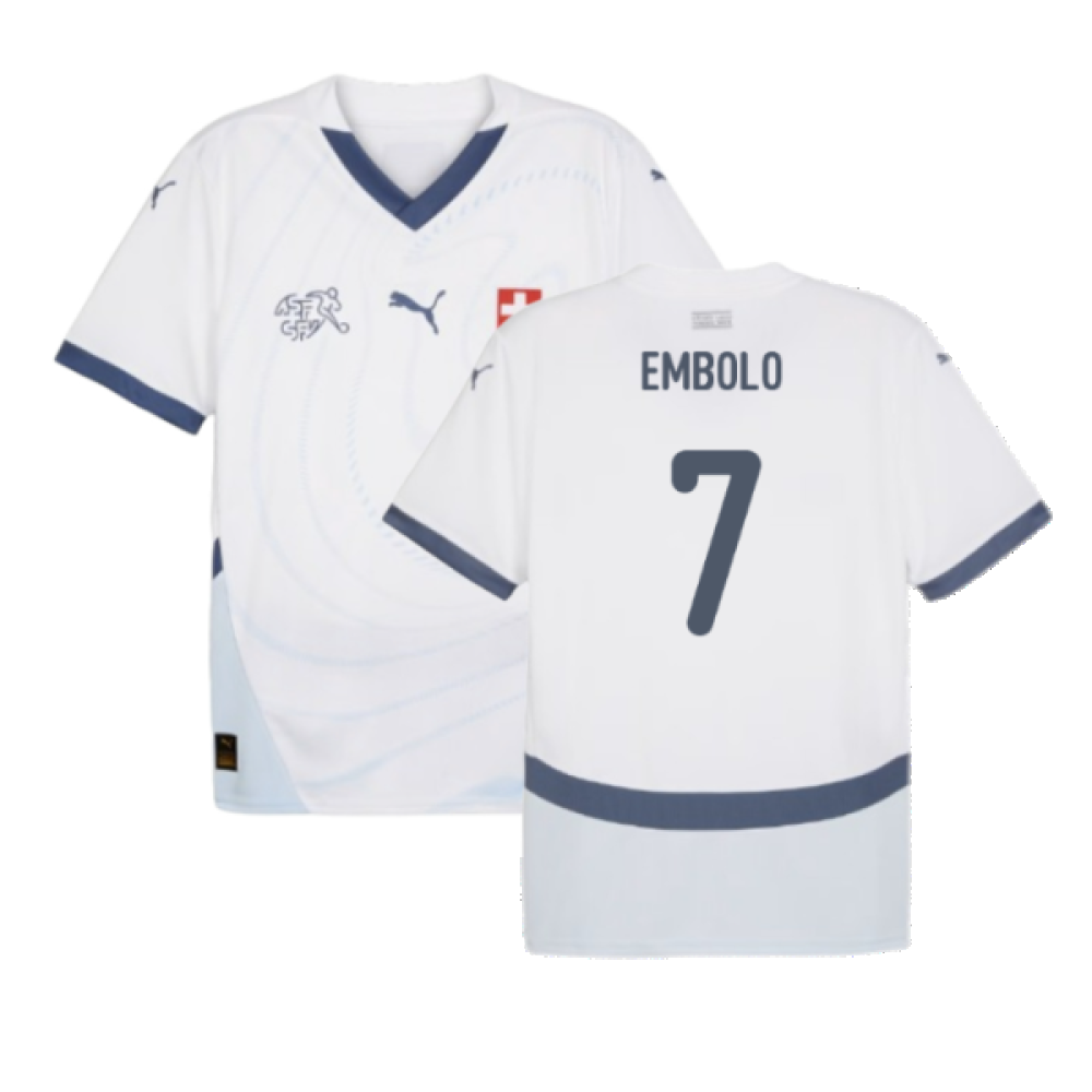 2024-2025 Switzerland Away Shirt (Embolo 7)