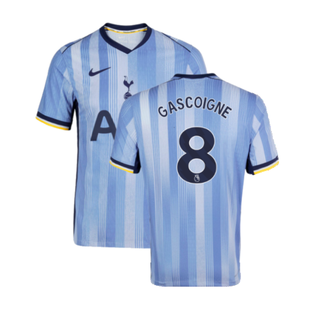 2024-2025 Tottenham Hotspur Authentic Away Shirt (Gascoigne 8)