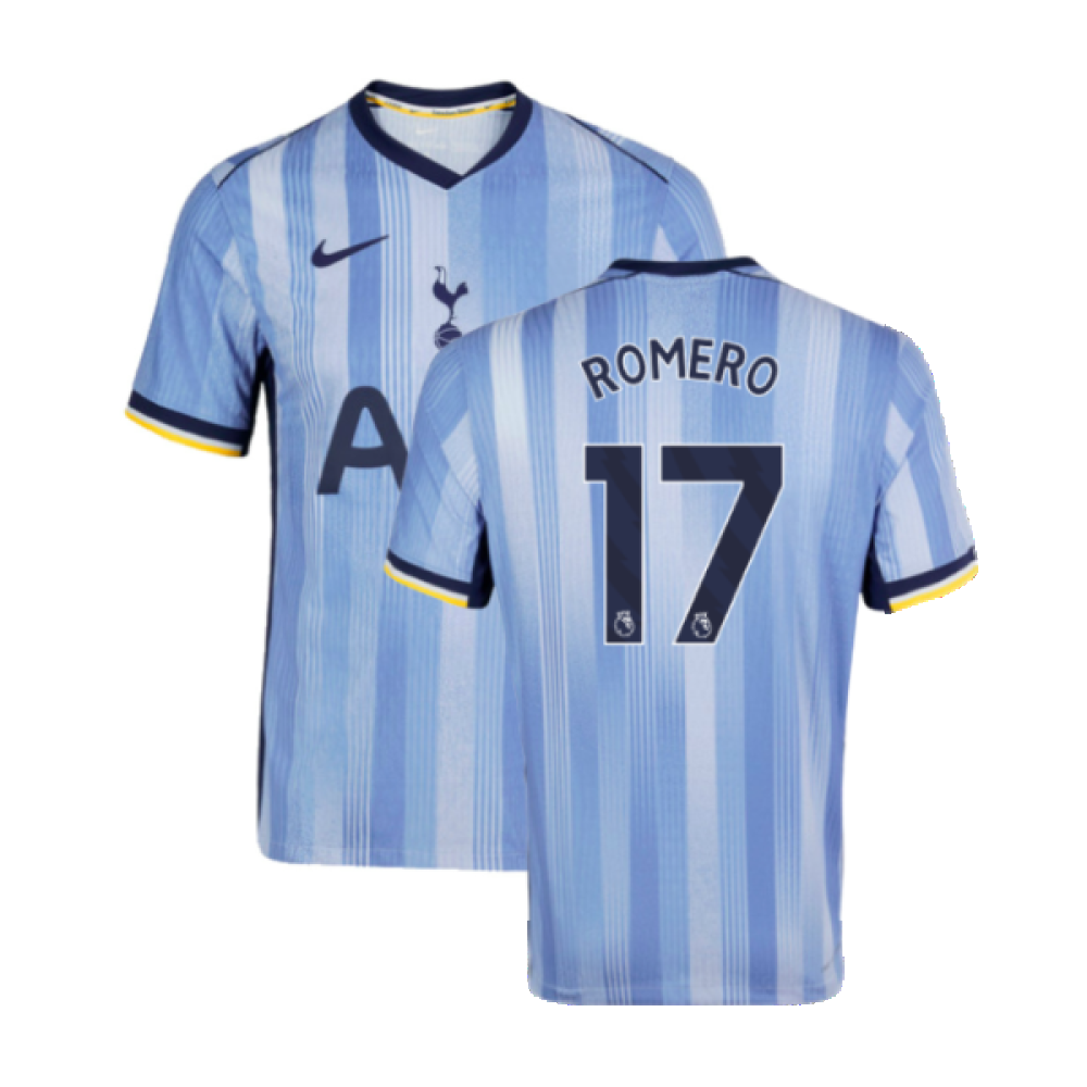 2024-2025 Tottenham Hotspur Authentic Away Shirt (Romero 17)