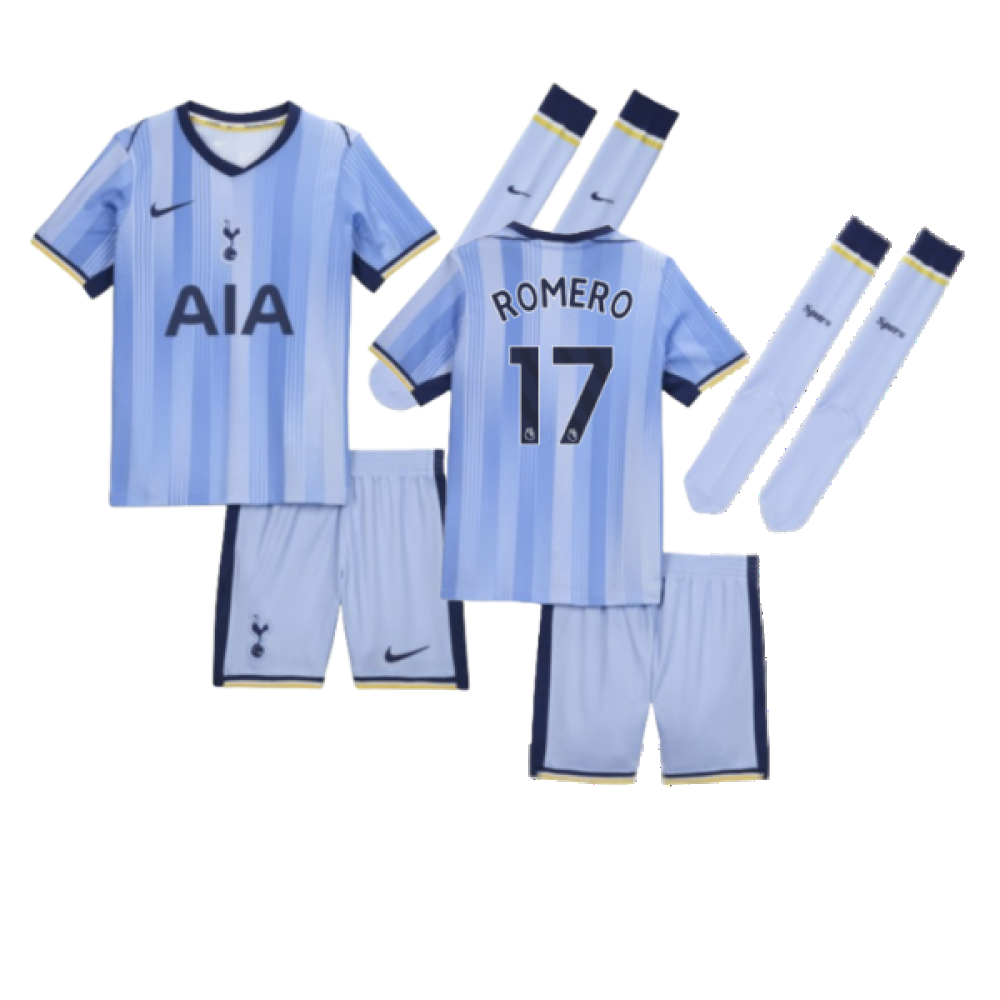 2024-2025 Tottenham Hotspur Away Mini Kit (Romero 17)