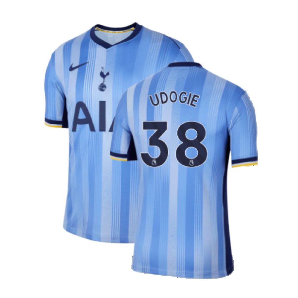 2024-2025 Tottenham Hotspur Away Shirt (Kids) (Udogie 38)