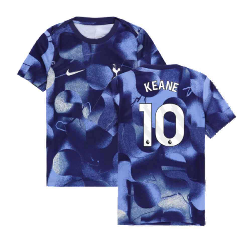 2024-2025 Tottenham Hotspur Dri-FIT Match Shirt (Blue) - Kids (Keane 10)