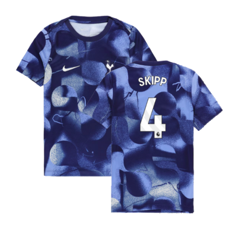 2024-2025 Tottenham Hotspur Dri-FIT Match Shirt (Blue) - Kids (Skipp 4)