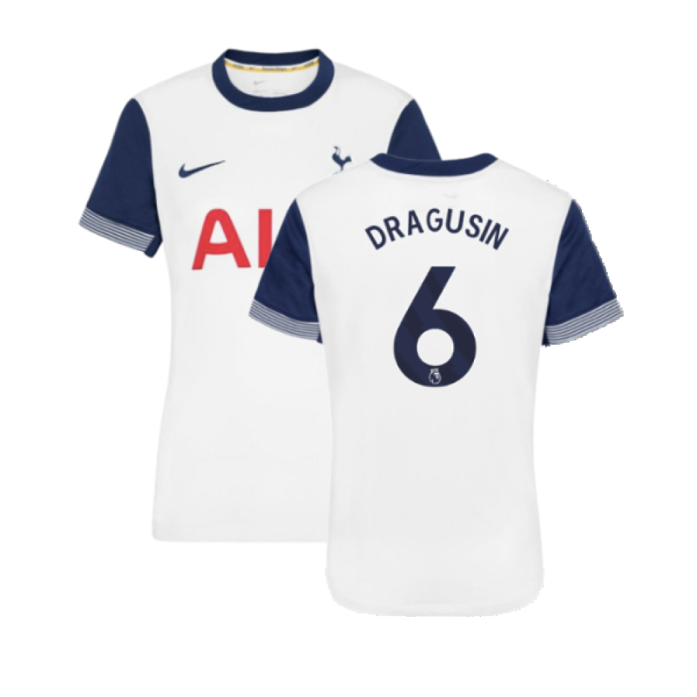 2024-2025 Tottenham Hotspur Home Shirt - Womens (Dragusin 6)