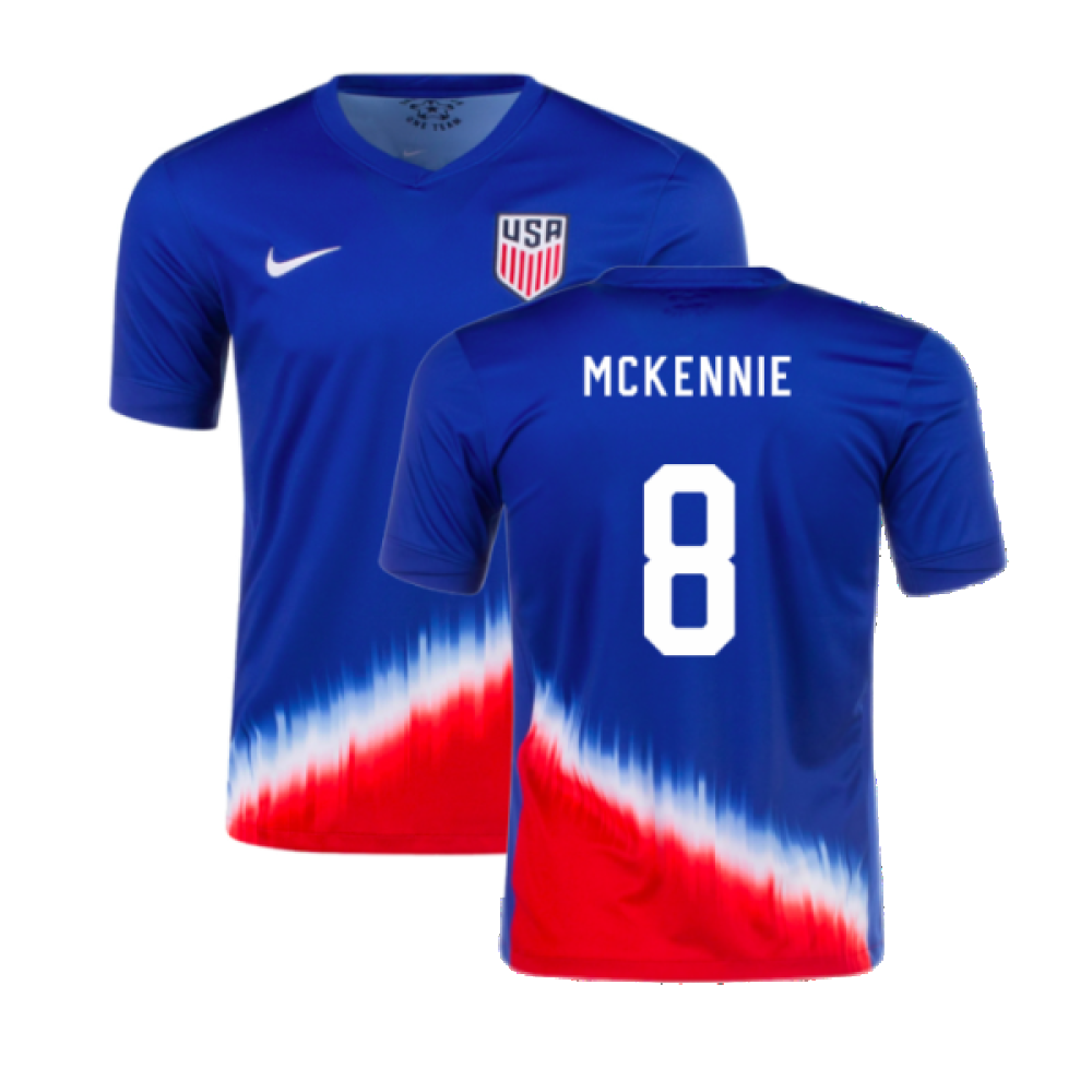 2024-2025 United States USA Away Shirt (MCKENNIE 8)