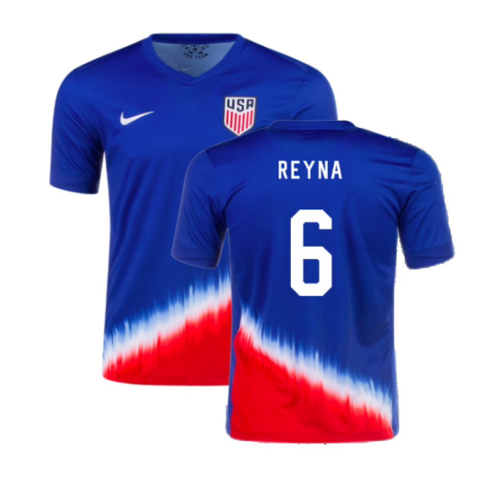 2024-2025 United States USA Away Shirt (REYNA 6)