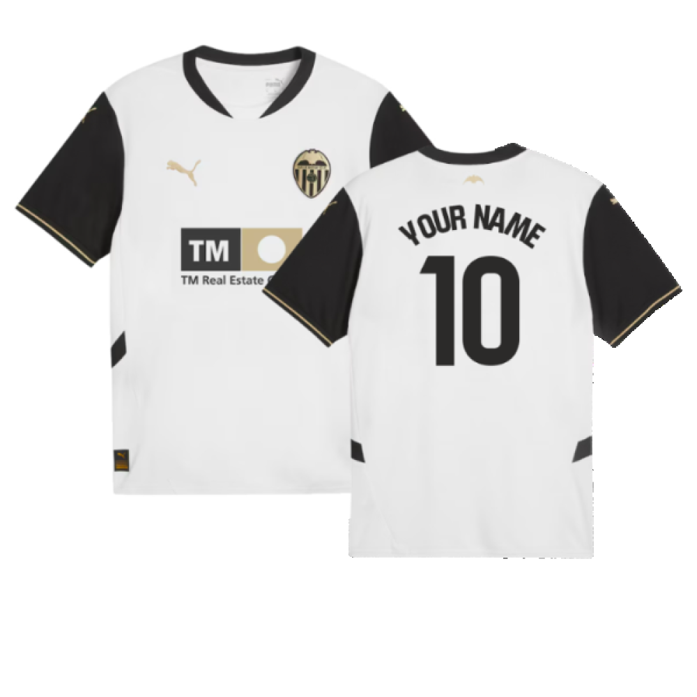 2024-2025 Valencia Home Shirt (Your Name)