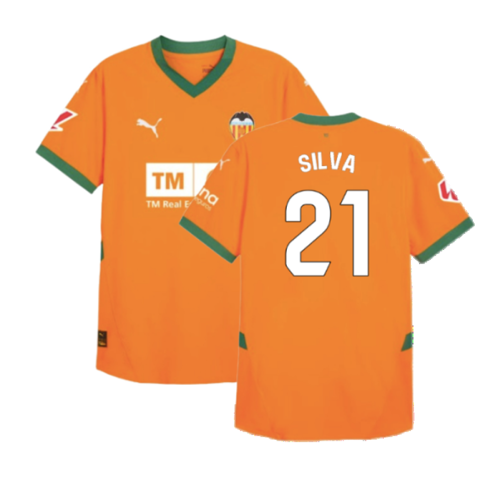 2024-2025 Valencia Third Shirt (Kids) (Silva 21)