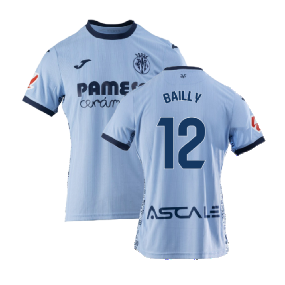 2024-2025 Villarreal Away Shirt (Bailly 12)