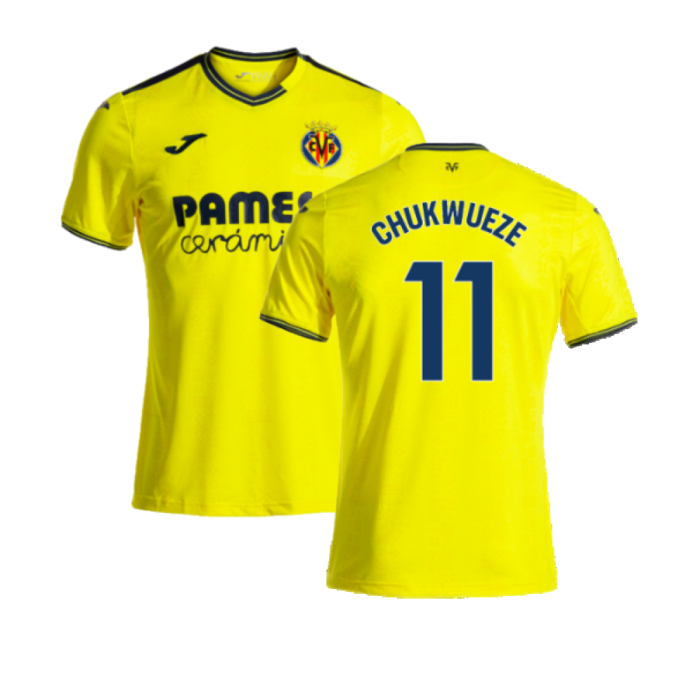 2024-2025 Villarreal Home Shirt (Chukwueze 11)