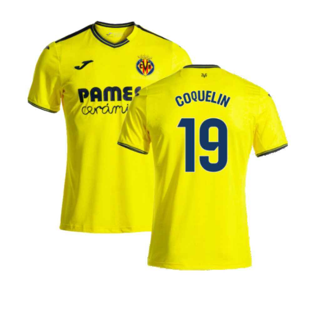 2024-2025 Villarreal Home Shirt (Coquelin 19)