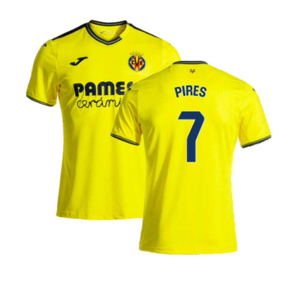 2024-2025 Villarreal Home Shirt (Pires 7)