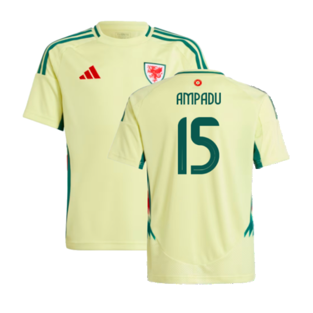 2024-2025 Wales Away Shirt - Kids (Ampadu 15)