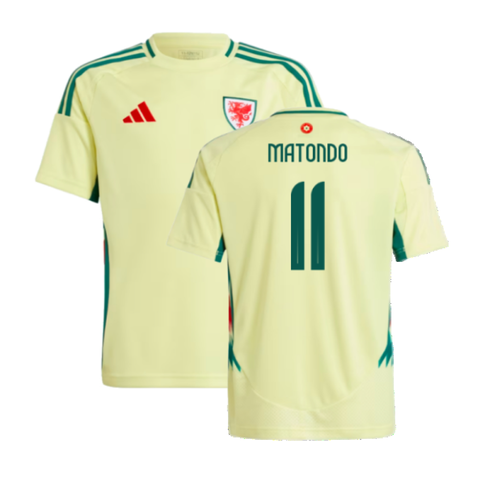 2024-2025 Wales Away Shirt - Kids (Matondo 11)