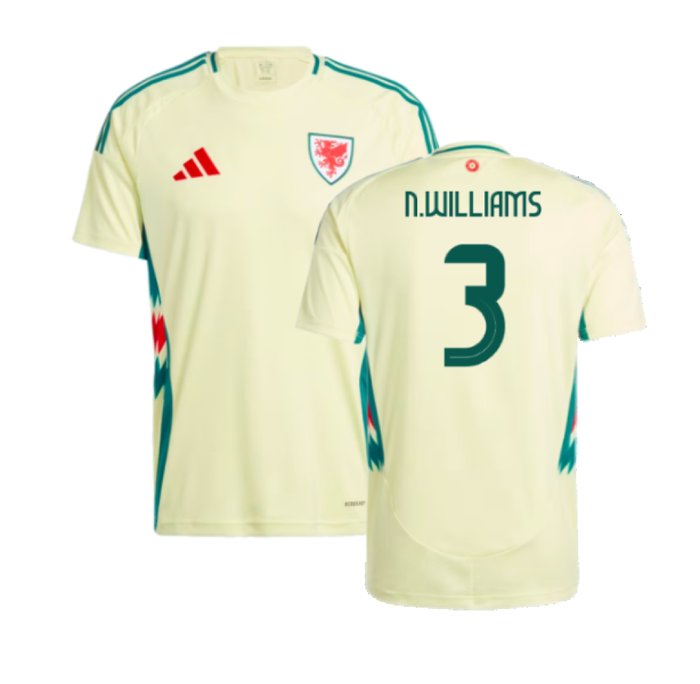 2024-2025 Wales Away Shirt (N.Williams 3)