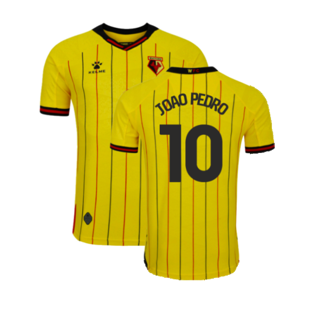 2024-2025 Watford Home Shirt (Joao Pedro 10)