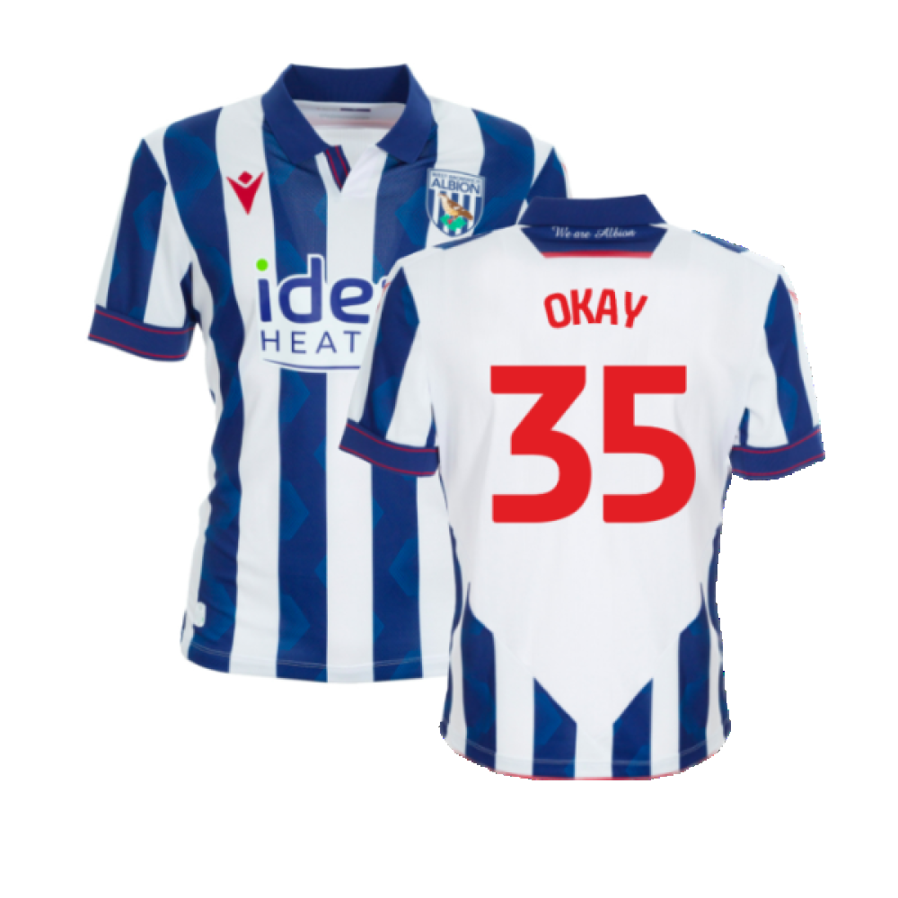 2024-2025 West Brom WBA Home Shirt (Okay 35)